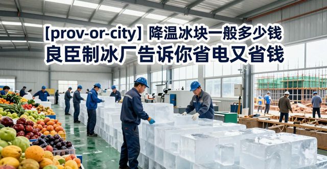 张家口降温冰块一般多少钱 良臣制冰厂告诉你省电又省钱