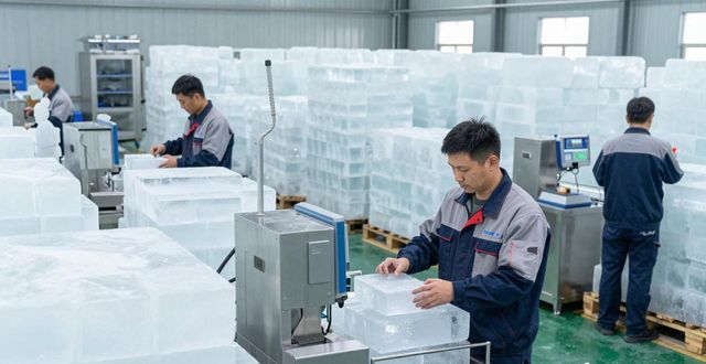 张家口工业冰块批发厂家的冷源供应优势