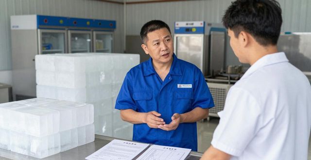 张家口冰块订购的秘密:夏天烧烤摊老板都在用的方法